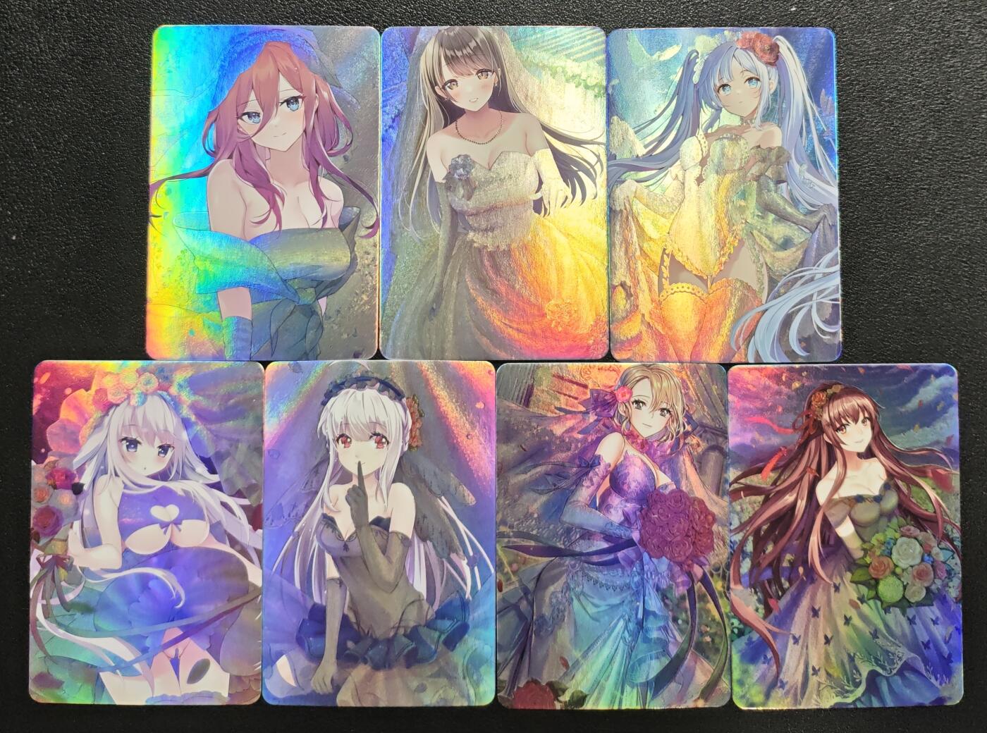 天玑星卡拍第139期《11.18周二截拍艳绝天下》持续收拍收评中 满赠卡需备注 宁缺卡牌 女神花嫁 七张