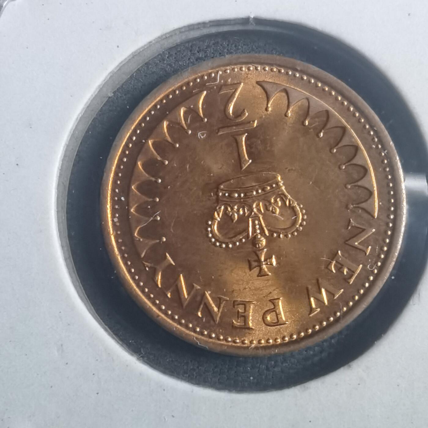 沼泽如烟--第903场 英国1981年半便士