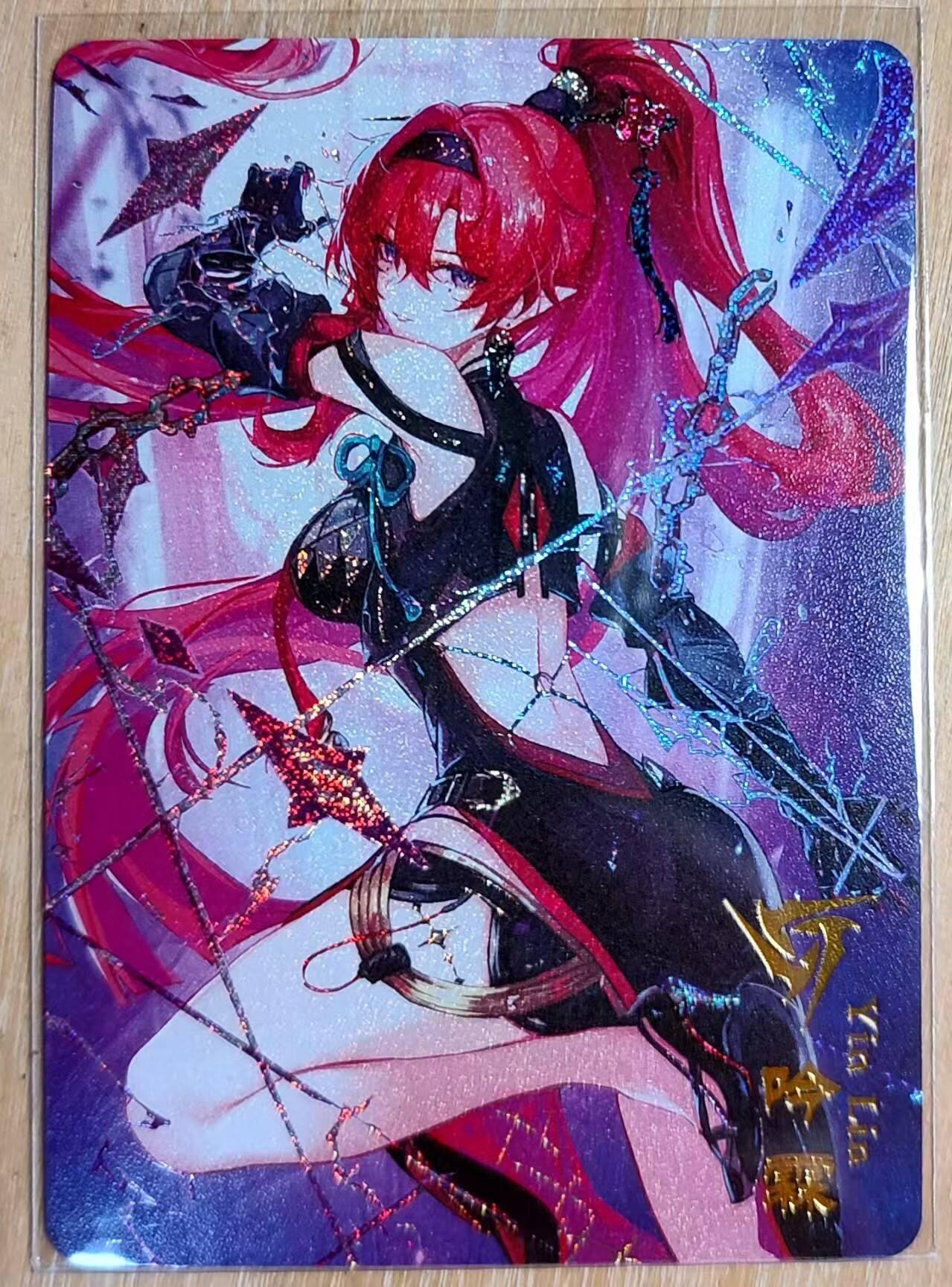 龙虎卡牌第六三场 （无佣金，周六结拍，欢迎送拍） 小圆点彩闪 白花恋诗卡牌 吟霖