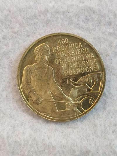 G&W世界散币，银币处理专场（第36场） - 波兰2008年2兹罗提  波兰人北美定居400周年