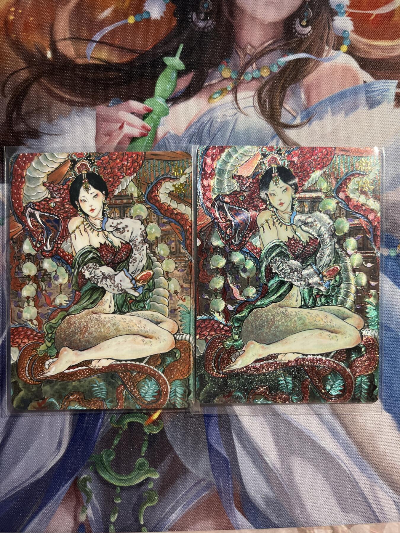 欢迎送拍、零成本上架，释放现金流，合理分配上拍卡品 【折光、普卡】红依 范特卡&春芳西游