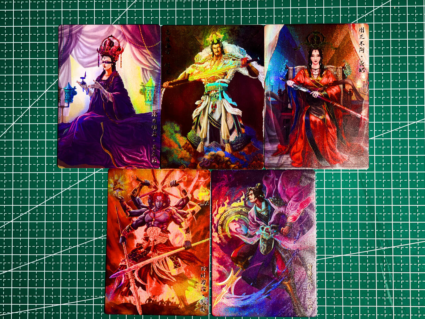 显眼宝36期 11月14日晚22:00截拍 佣金1起 可寄存～ 016-020 纣王一家 纣王 姜王后 黄妃 殷郊 殷洪 5枚