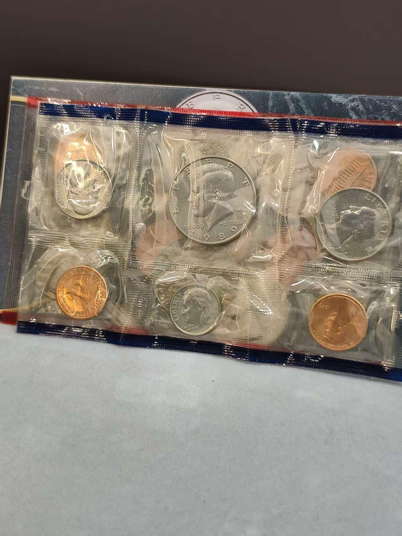 G&W世界散币，银币处理专场（第36场） 美国1989年5枚套  2套