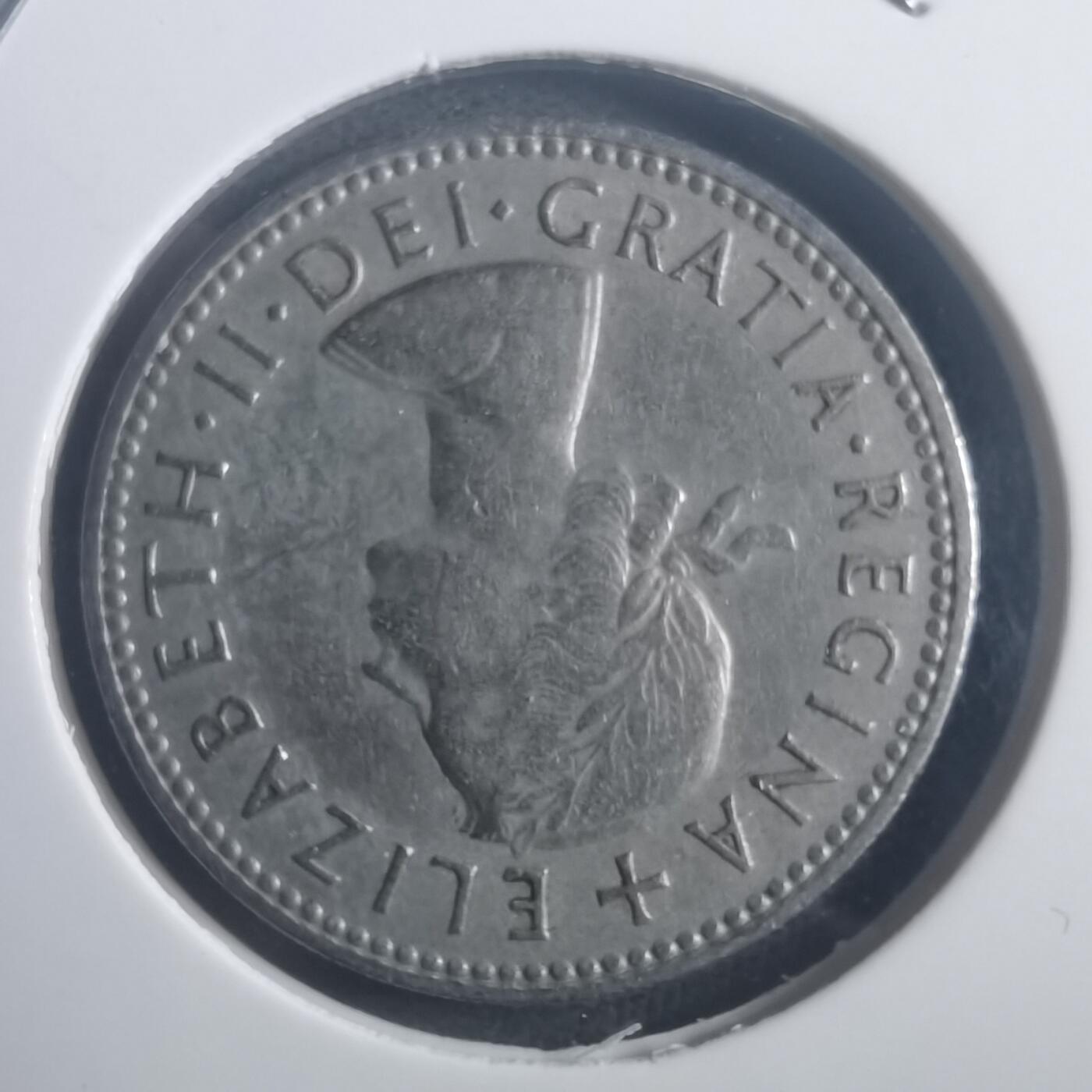 沼泽如烟--第903场 英国1954年一先令