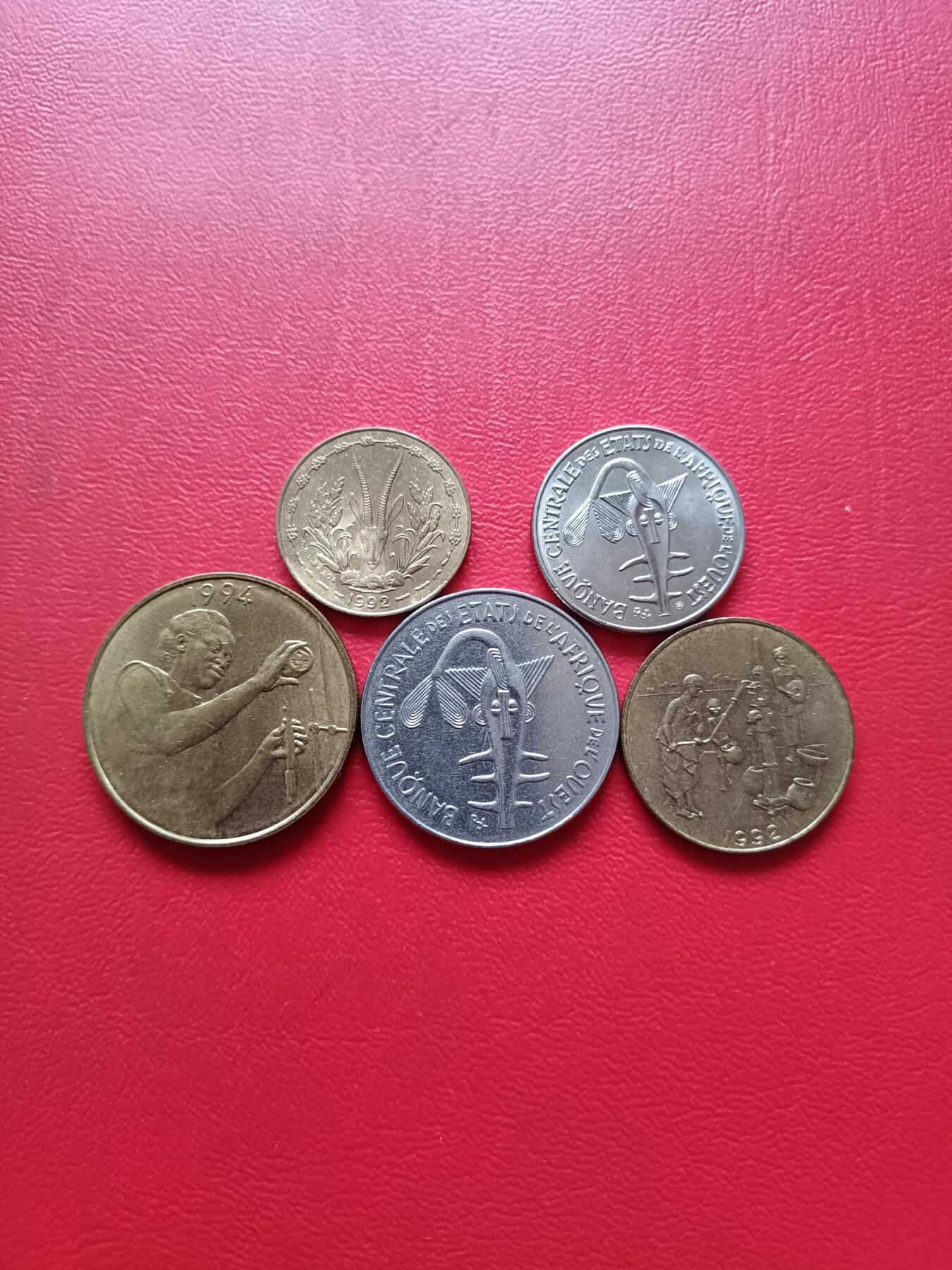 【云涧收藏】第七十九场 西非5枚