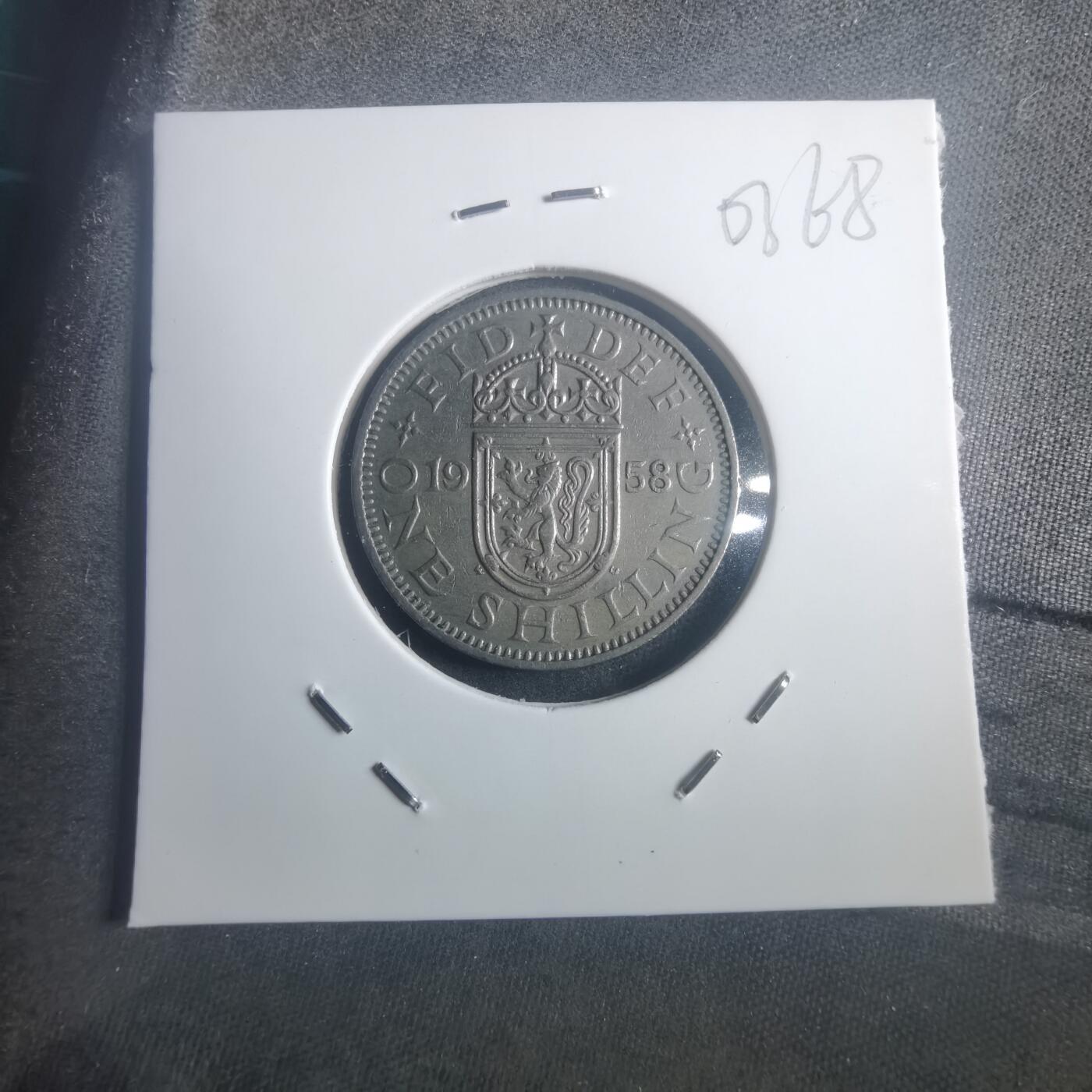 沼泽如烟--第903场 英国1958年1先令