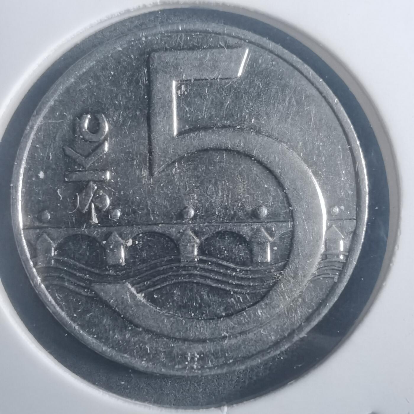 沼泽如烟--第903场 捷克1993年5克朗