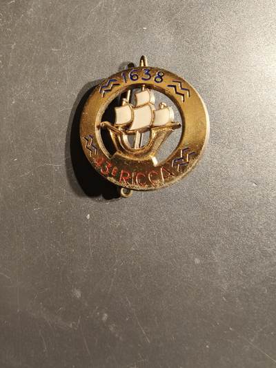 老王徽章第163期 13-15日三场连拍 16日统一发货  13、14日结束后可寄存 - 法国海军陆战队第43步兵团证章 