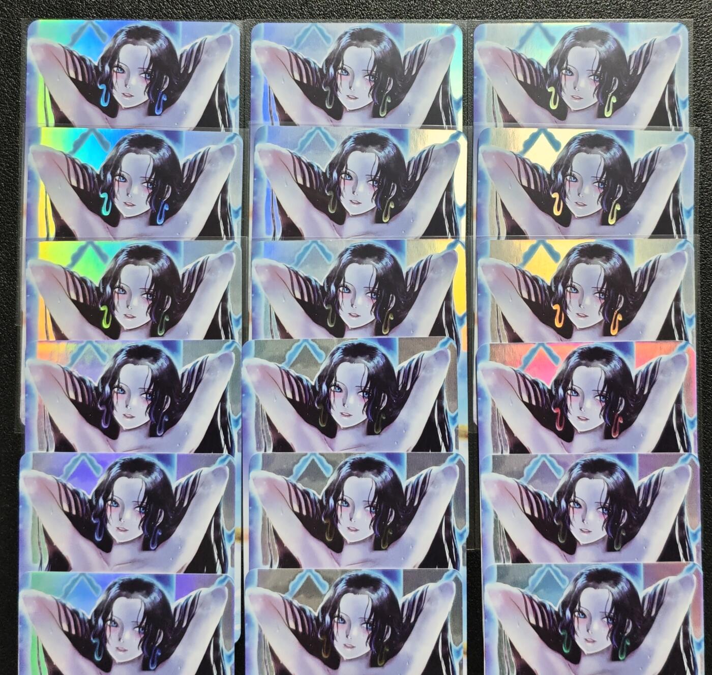 天玑星卡拍第139期《11.18周二截拍艳绝天下》持续收拍收评中 满赠卡需备注 海贼王 艺术版 动漫美女 彩闪 十八张