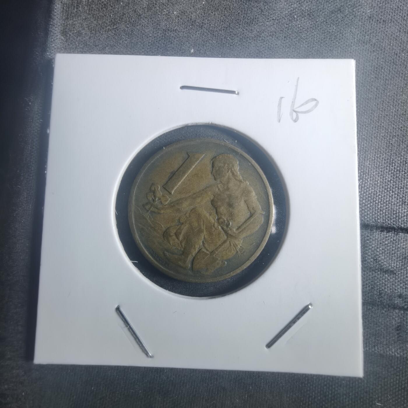 沼泽如烟--第900场 捷克1964年1克朗