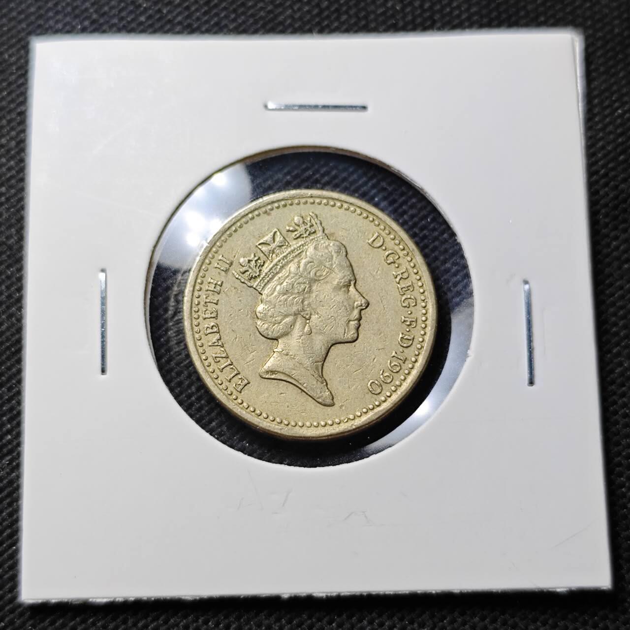 KK钱币收藏小铺  第370场  2月预留时间 周末发货  英国1镑