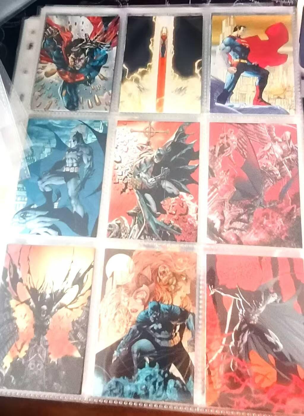 龙虎卡牌第六三场 （无佣金，周六结拍，欢迎送拍） 半粗套卡302张全 大圣卡通  美漫（dc部分）  大全套（稀缺老卡）