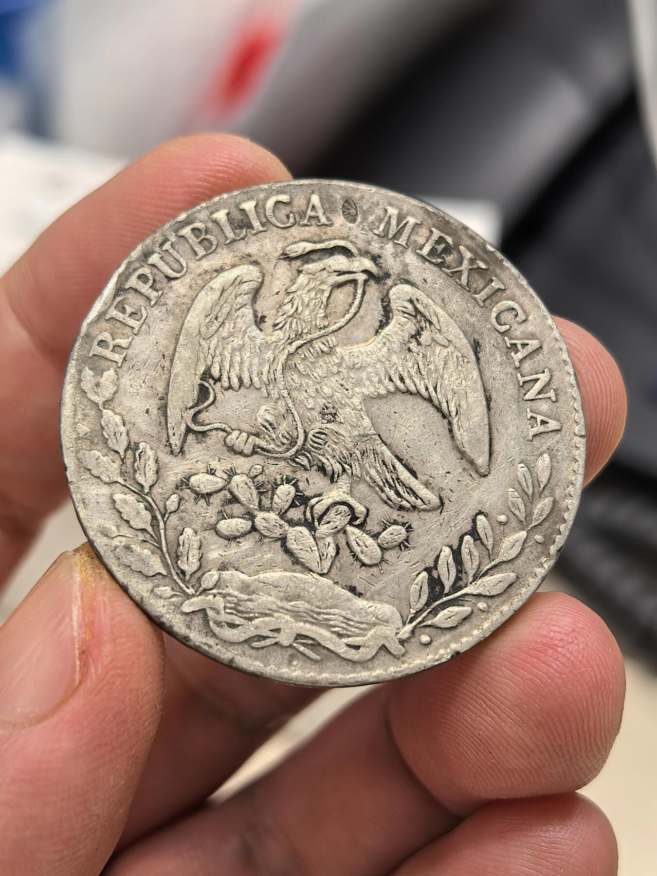 博洋堂世界钱币拍卖第146期（全场包邮） 墨西哥1871HO PR版花边鹰洋 少见年份版别