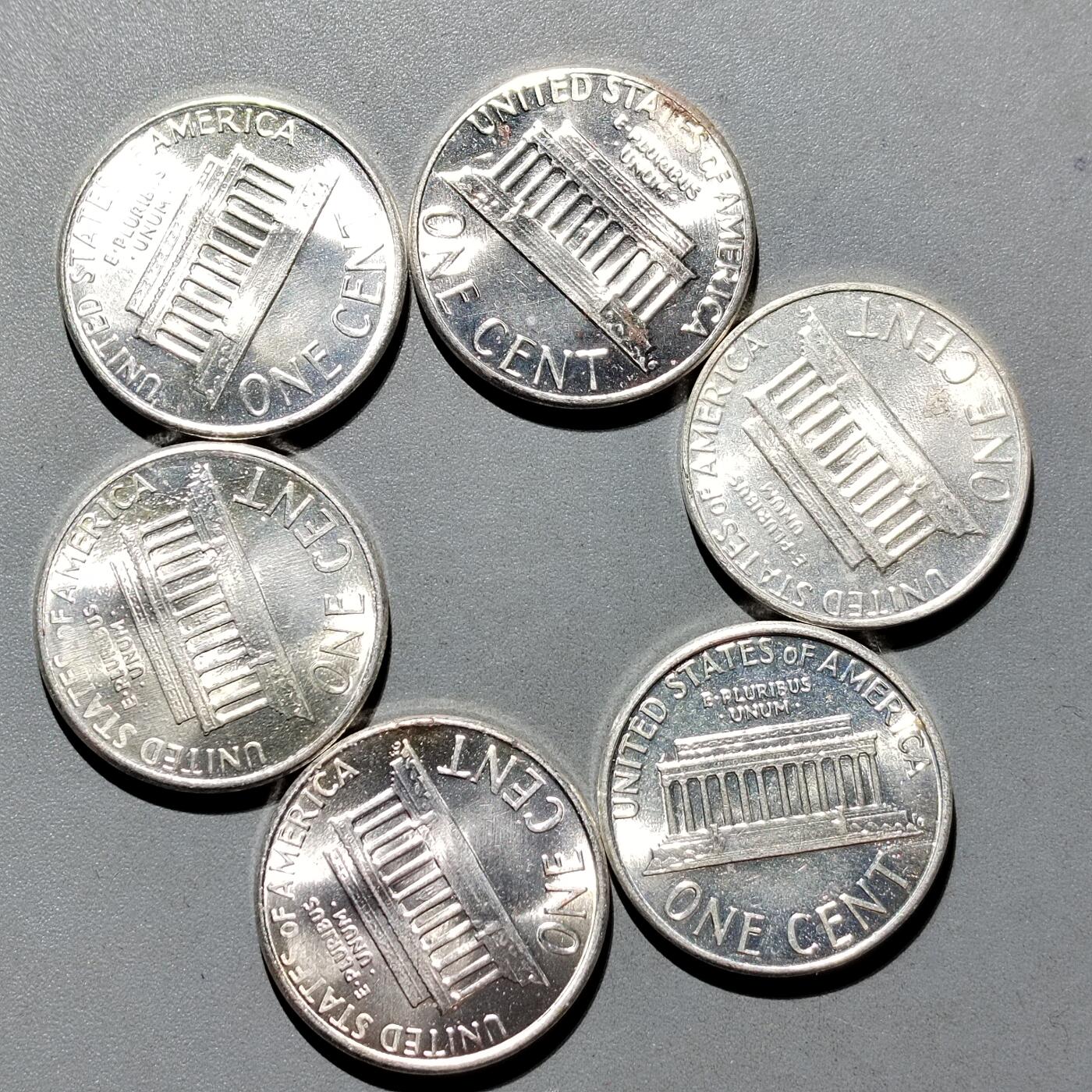 PCAI钱币16-604  杂項小专场 美分，礼品册拆