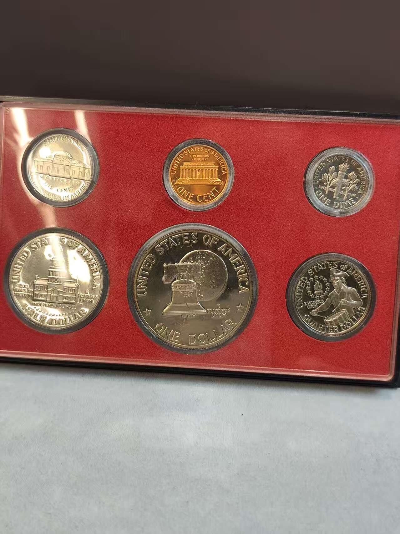 G&W世界散币，银币处理专场（第36场） 美国1976年6枚套  建国200周年