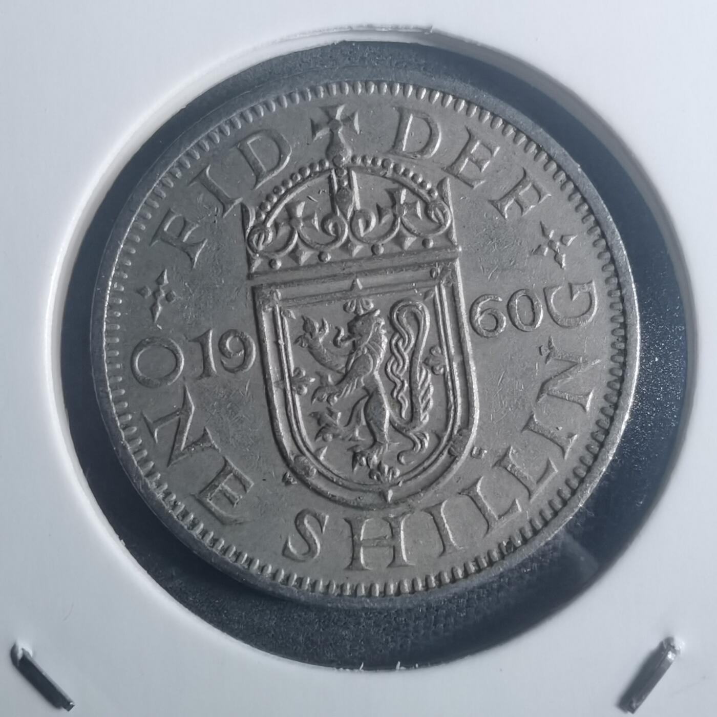 沼泽如烟--第900场 英国1960年1先令