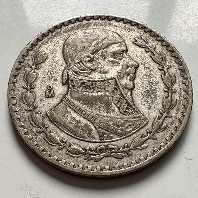 🌹外币初藏🌹🐯2025年第127场  每周二四六晚8️⃣点 接代拍 - 墨西哥1962年一比索低银大银币