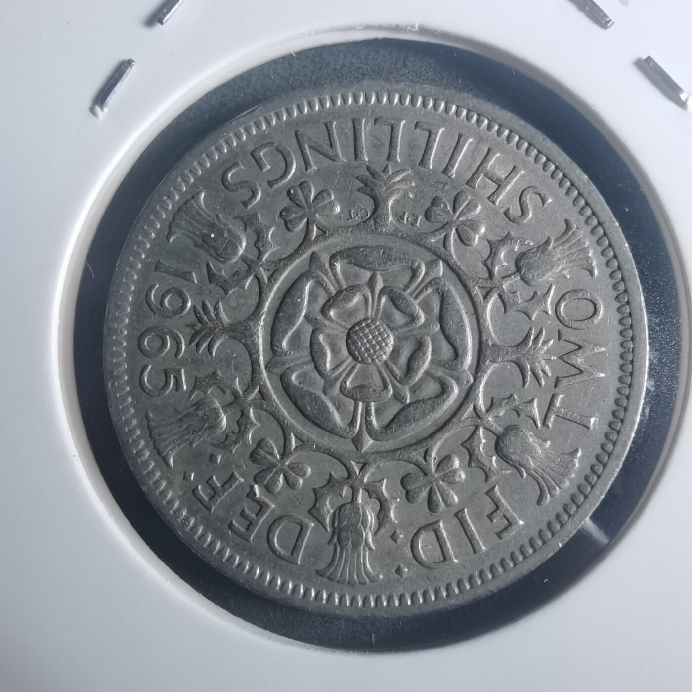 沼泽如烟--第900场 英国1965年2先令