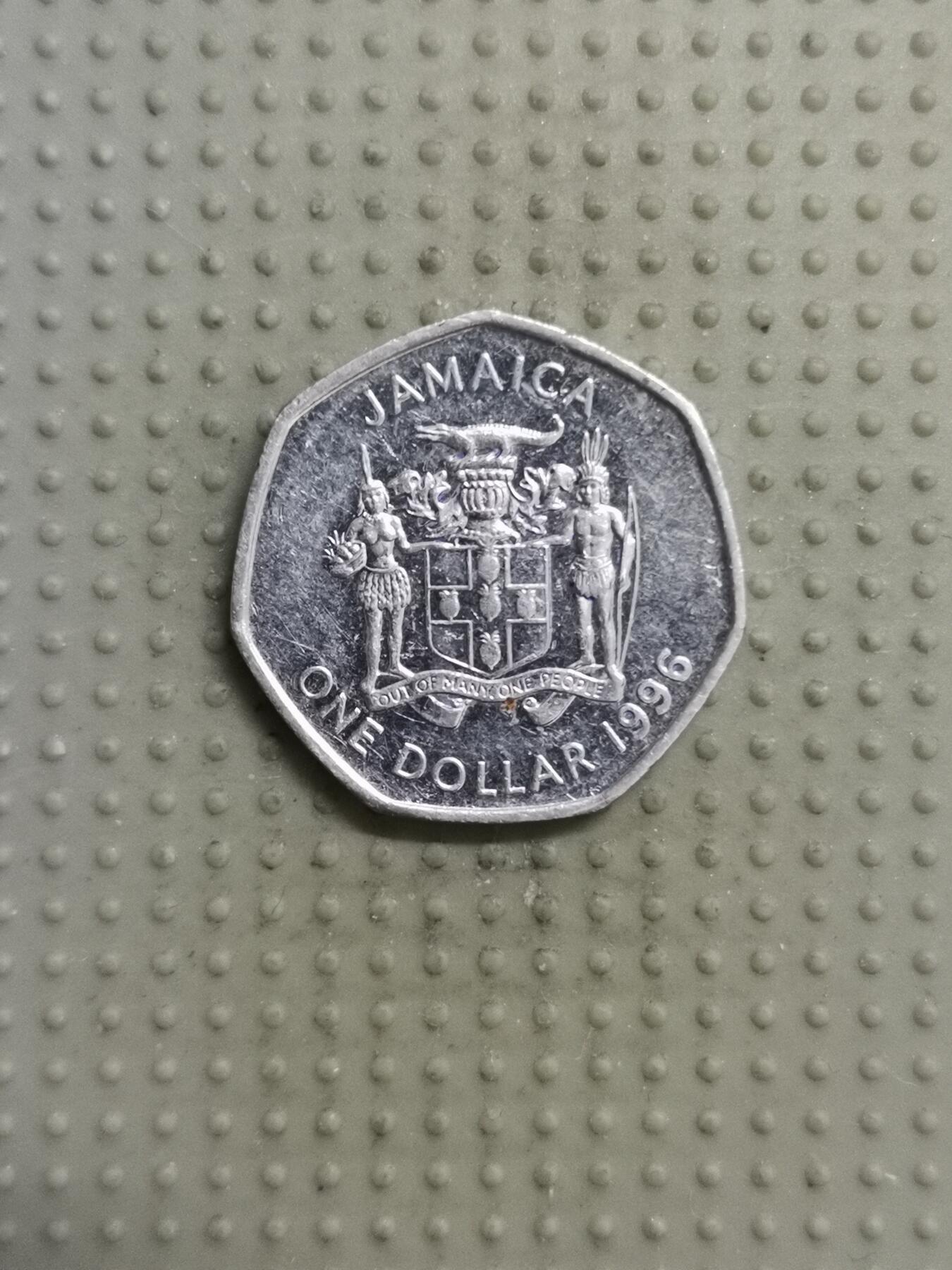 2025年第115场各国散币拍卖（总第115场） 牙买加1996年1元
