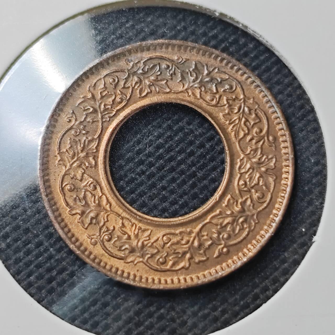 KK钱币收藏小铺  第370场  2月预留时间 周末发货  1944英属印度1派沙铜币