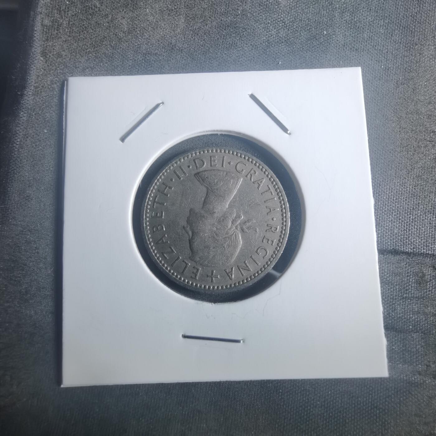 沼泽如烟--第900场 英国1960年1先令