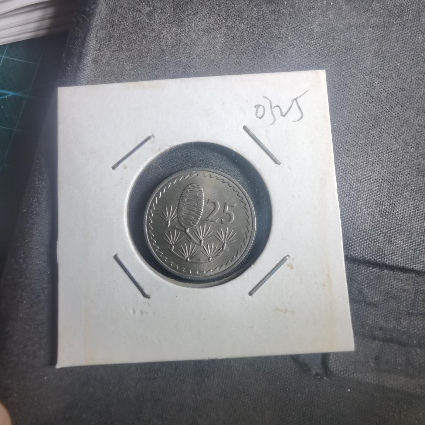 沼泽如烟--第903场 塞浦路斯1963年25米尔