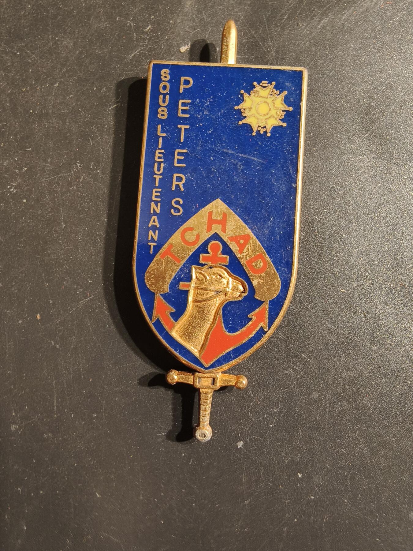 老王徽章第163期 13-15日三场连拍 16日统一发货  13、14日结束后可寄存  法国乍得行军团晋升证章