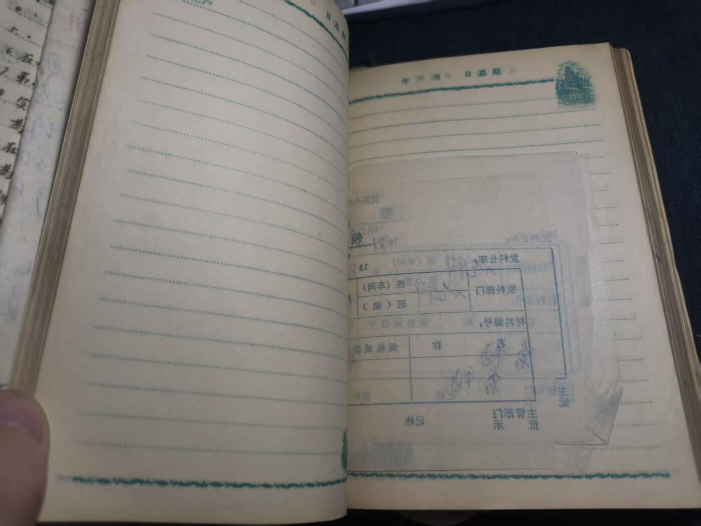 罗岚⭐爱藏⭐精品专拍第七场-分享拍场赚佣（周六有群拍，详细看简介） 五十年代“红星日记”沈阳市拖拉机厂职员笔记本 内容丰富含照片