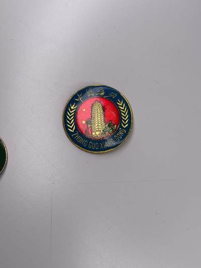 新时代收藏徽章红藏拍卖(第二十八场)  徽章纸品证书杂项 - 洛阳香功协会证章 气功热时期