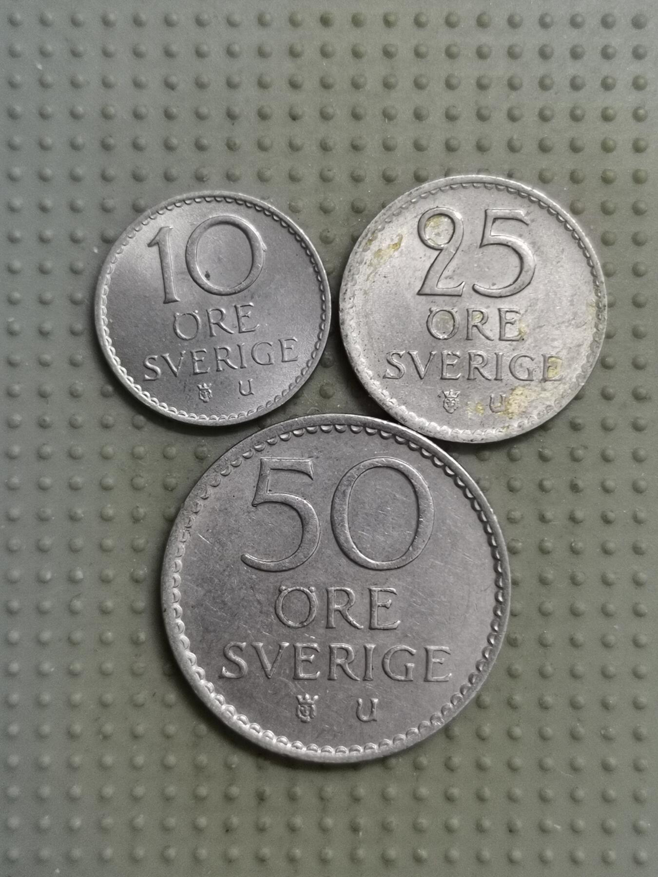 2025年第115场各国散币拍卖（总第115场） 瑞典3枚