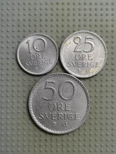 2025年第115场各国散币拍卖（总第115场） - 瑞典3枚