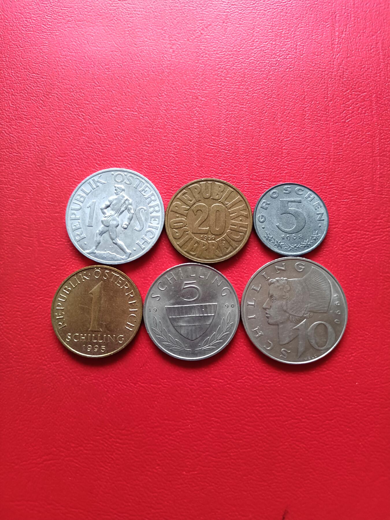 【云涧收藏】第七十九场 奥地利6枚