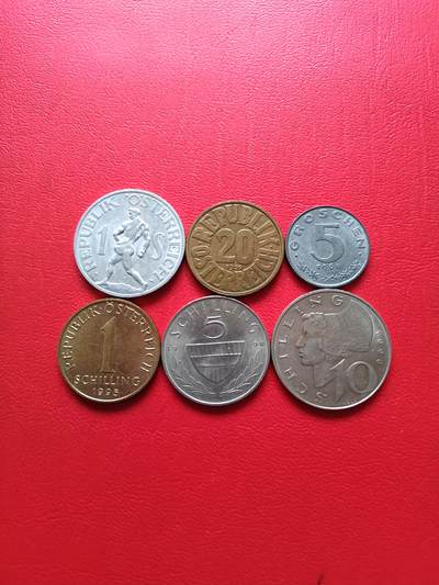 【云涧收藏】第七十九场 - 奥地利6枚