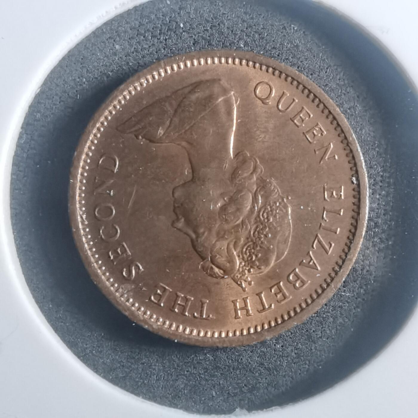 沼泽如烟--第903场 泽西1971年半便士