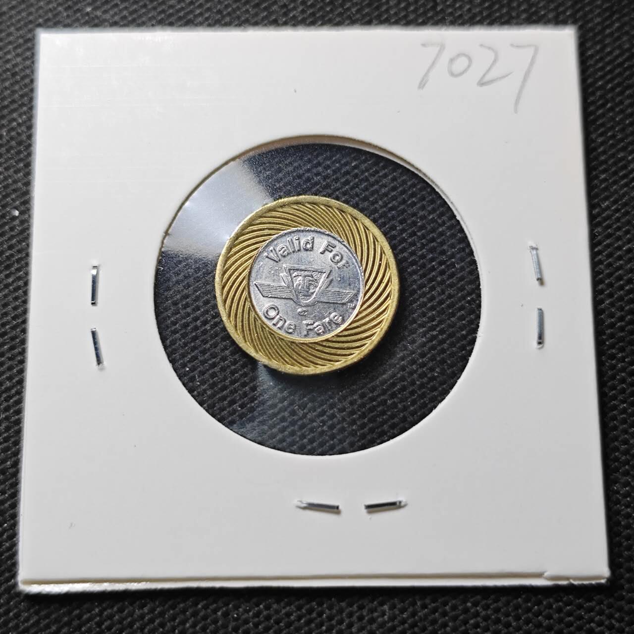 KK钱币收藏小铺  第370场  2月预留时间 周末发货  公交双色代币