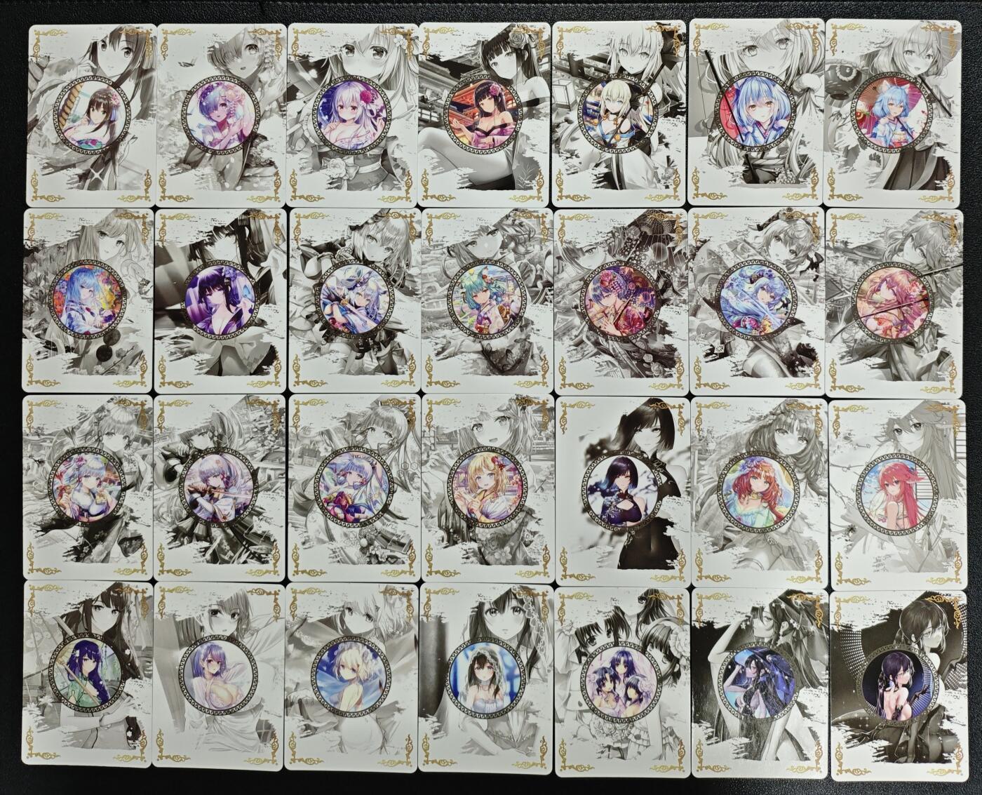 天玑星卡拍第139期《11.18周二截拍艳绝天下》持续收拍收评中 满赠卡需备注 动漫美女 二十八张 自制卡