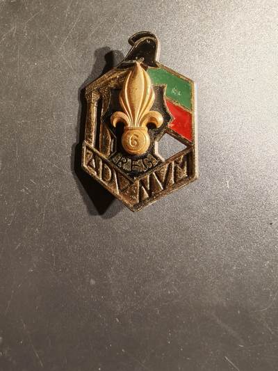 老王徽章第163期 13-15日三场连拍 16日统一发货  13、14日结束后可寄存 - 法国外籍军团第6工兵团证章 