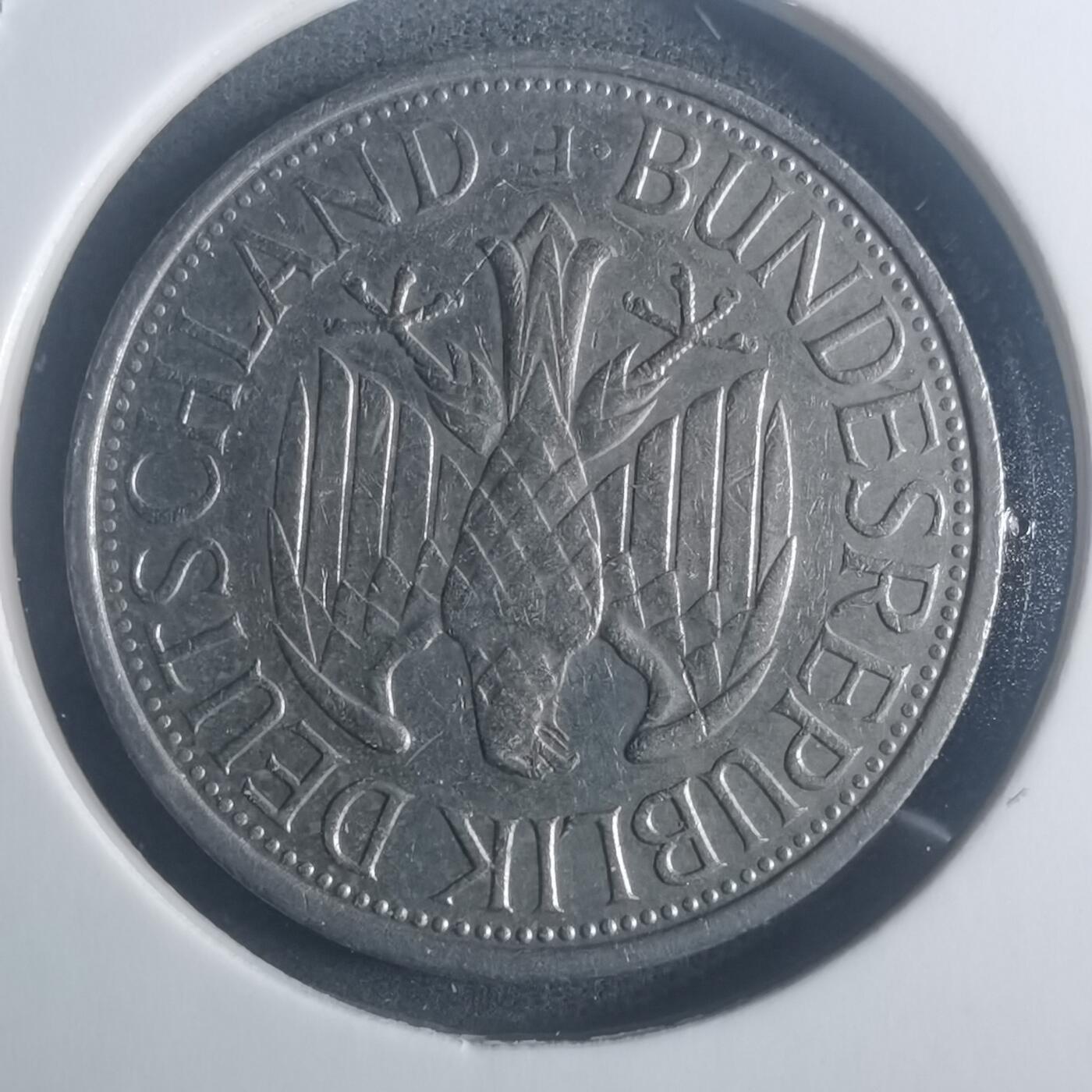 沼泽如烟--第900场 德国1990年1马克