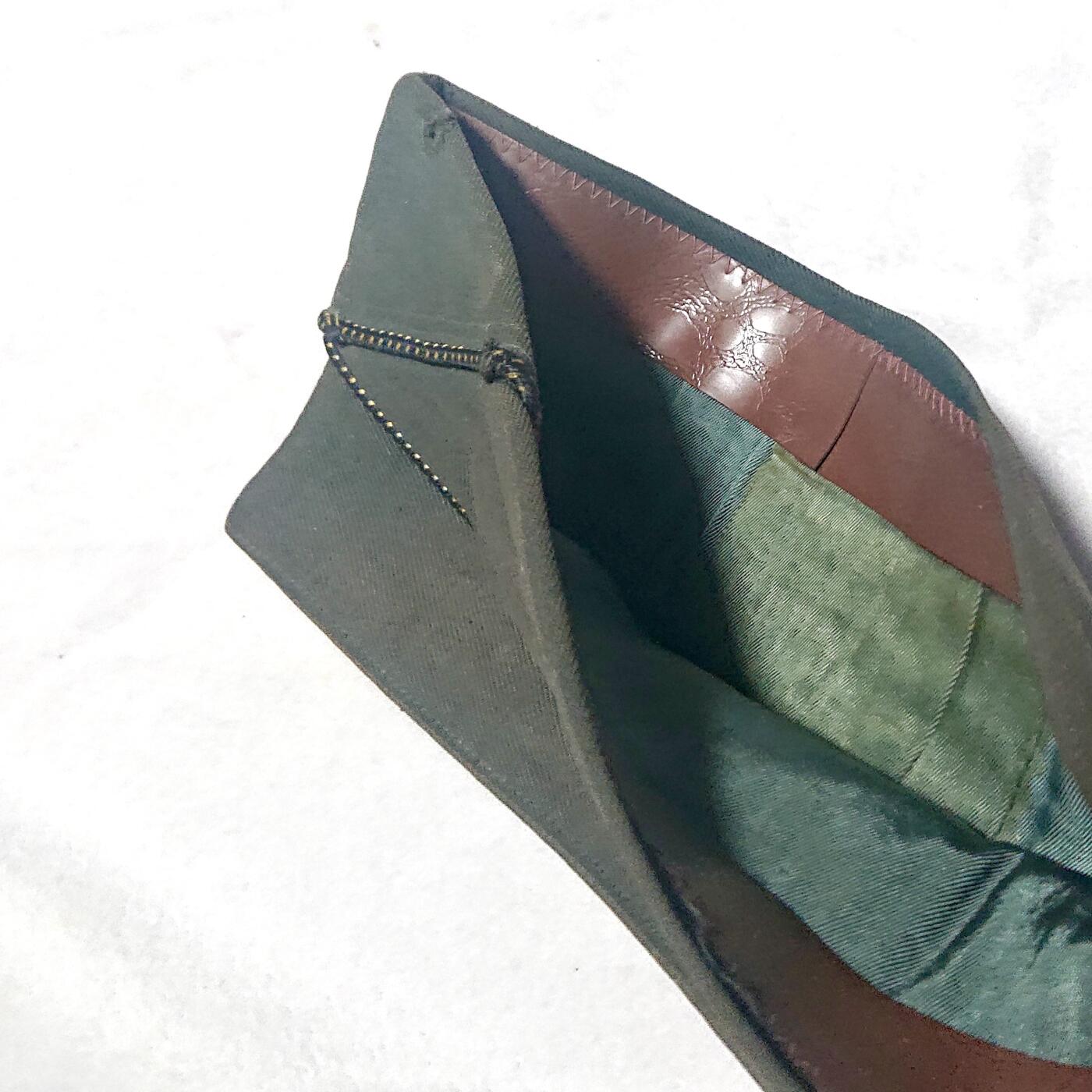 【第壹場】近代勋奖章徽章服饰杂项专场 民国陆军船帽 头围约53cm