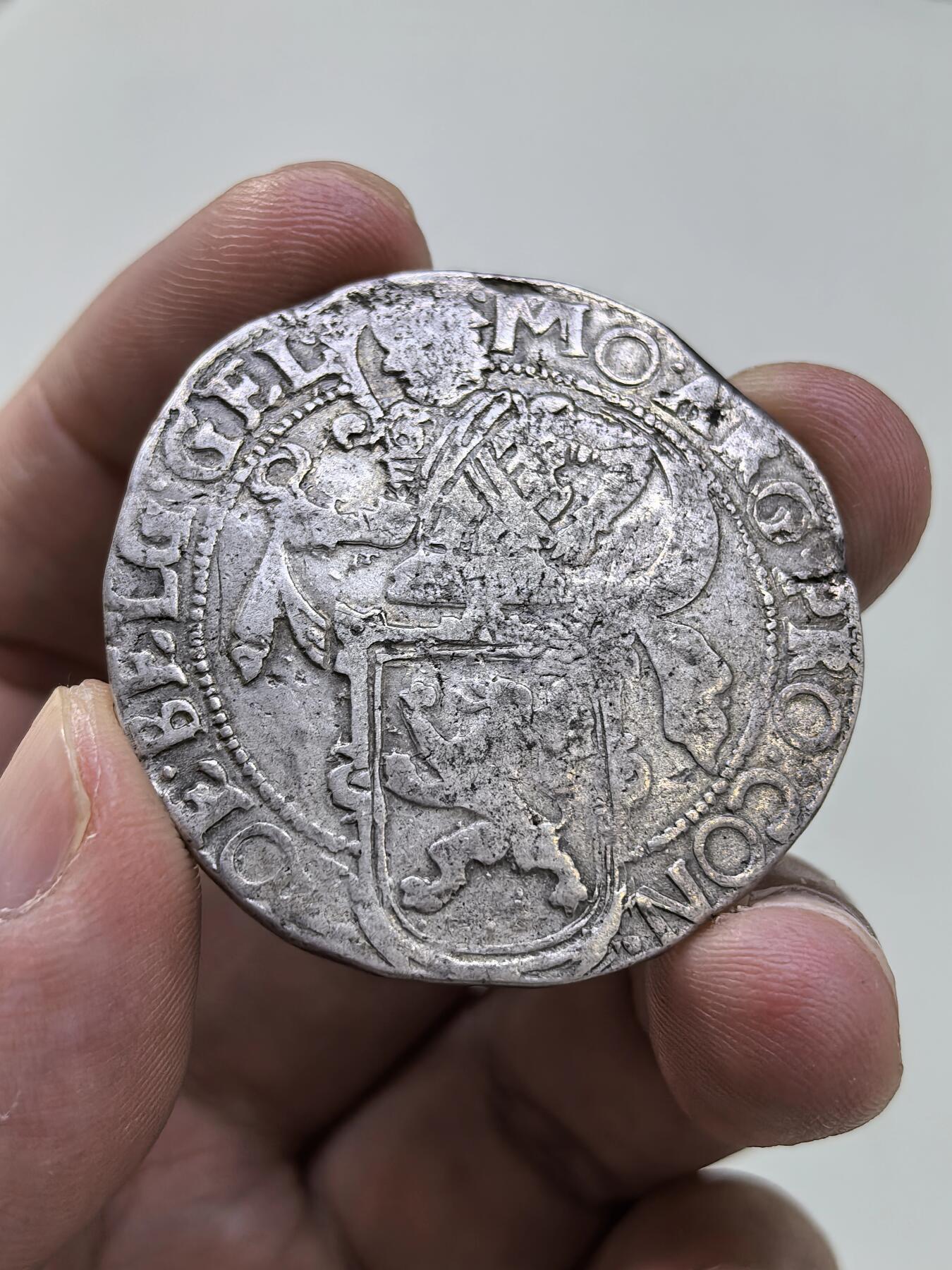 博洋堂世界钱币拍卖第146期（全场包邮） 16X9年尼德兰狮子1达勒大银币