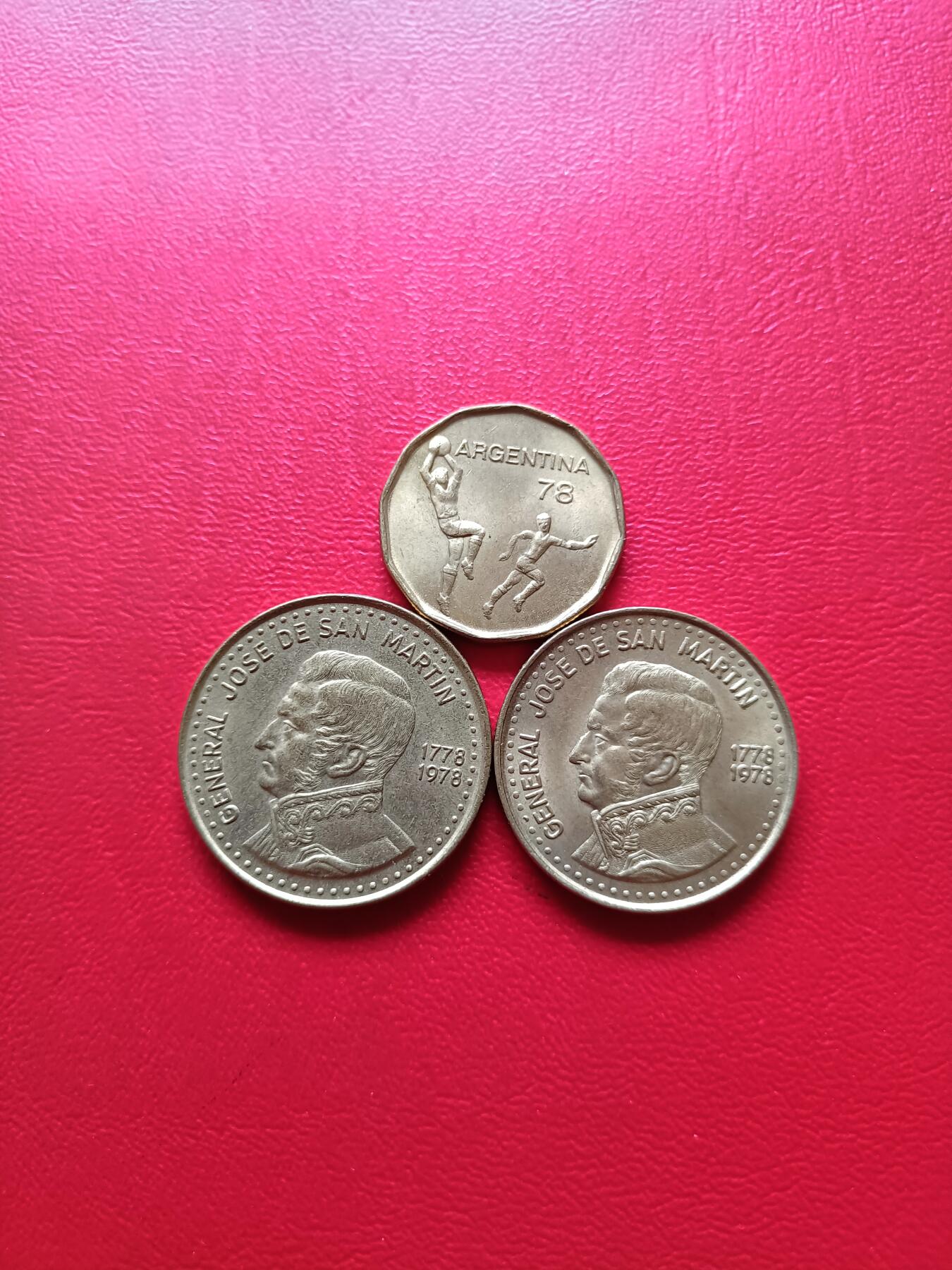 【云涧收藏】第七十九场 阿根廷1978年3枚