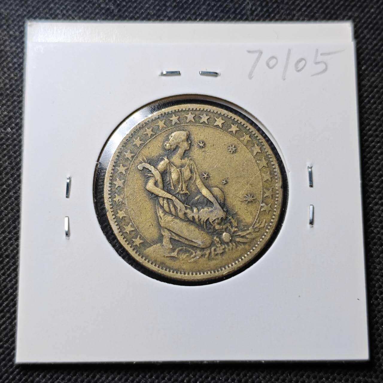 KK钱币收藏小铺  第370场  2月预留时间 周末发货  1927巴西1000瑞斯铜币