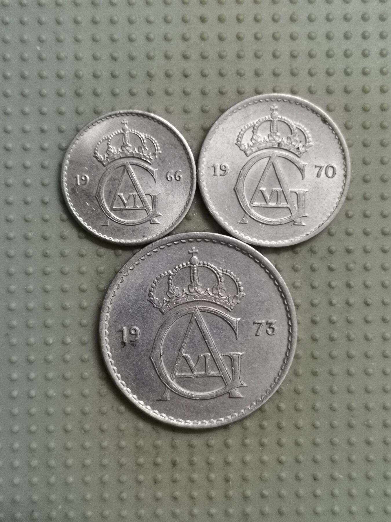 2025年第115场各国散币拍卖（总第115场） 瑞典3枚