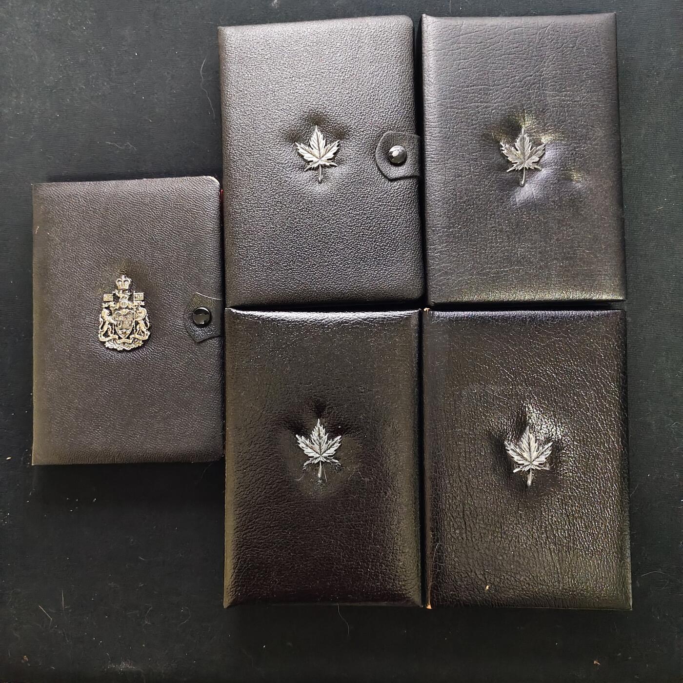 【全场包邮】纯粹捡漏拍477场（免费代拍第14场）调整中 【收藏工具】加拿大精制套币空盒5个