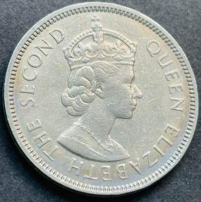 文馨钱币收藏第 281 场，【 长期接收代拍品】银元，银币，套币，纸币专场（本场截拍后休息三天，19 号发货） - 极美品 1968 年英属香港五毫，伊丽莎白二世时期 第一版