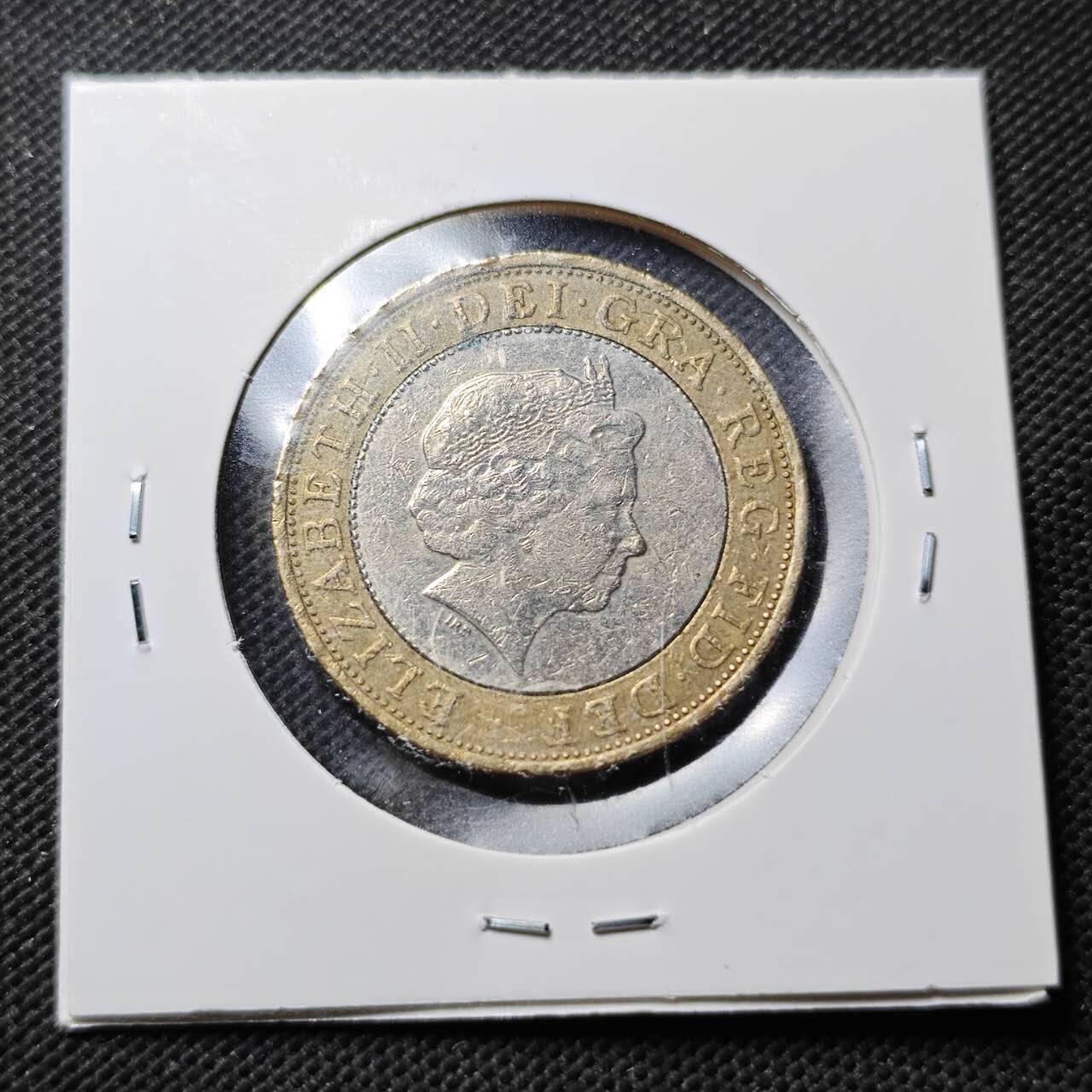 KK钱币收藏小铺  第370场  2月预留时间 周末发货  英国2镑