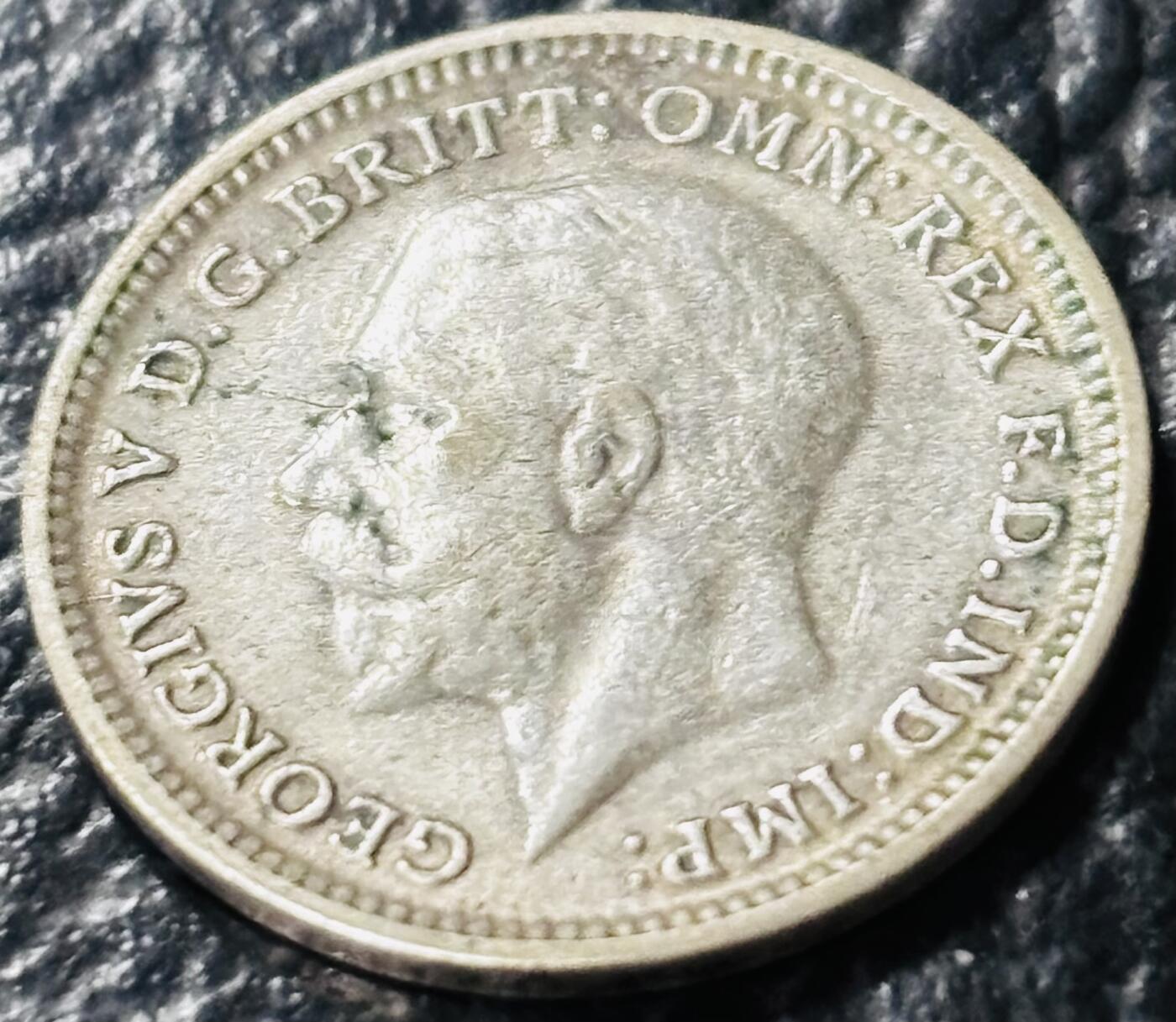 文馨钱币收藏第 281 场，【 长期接收代拍品】银元，银币，套币，纸币专场（本场截拍后休息三天，19 号发货） 极美品 1931 年英国乔治五世 3 便士银币