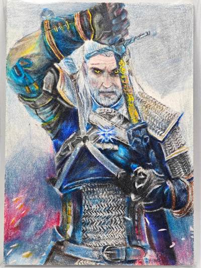 白泽拍卖卡牌手绘专场第28期（细雨生寒、寻梅闻香） - 2025 玩家国度手绘卡 对决  白子墨亲签