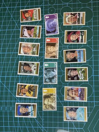 2025年第一百二十九场(总第一百五十五场）外国邮票、散币场(免佣金) - 新邮票16枚