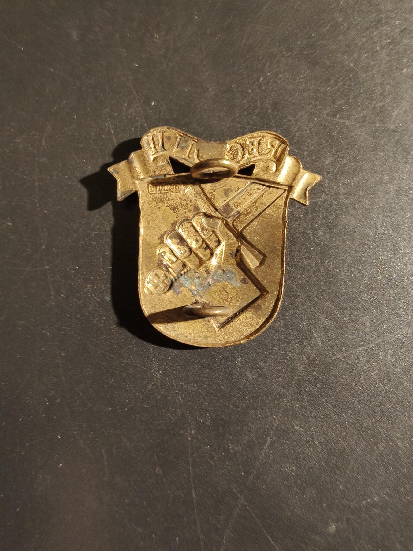 老王徽章第163期 13-15日三场连拍 16日统一发货  13、14日结束后可寄存 丹麦国民警卫队第2营帽徽